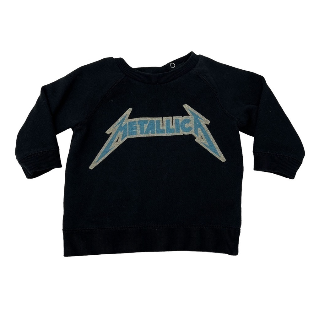 Cotton On Kids Baby Metallica Band Pullover Sweater